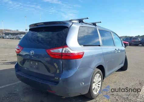 2017 Toyota Sienna Xle 8 Passenger from USA, damaged, VIN 5TDYZ3DC5HS865506